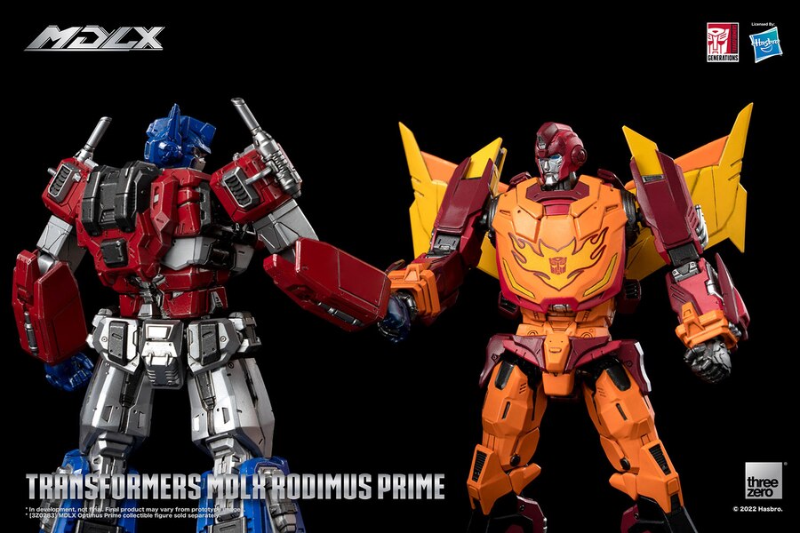 Official Color Images Of Threezero Transformers MDLX Rodimus Prime  (11 of 15)